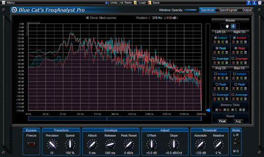 Blue Cat Audio Freq Analyst Pro