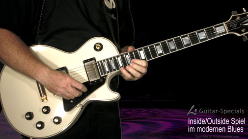 Inside Outside Spiel im modernen Blues