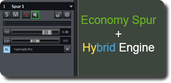 Economy Spur und Hybrid Engine