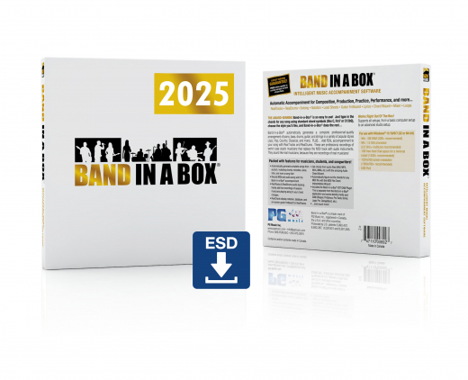 Band-in-a-Box 2025 Pro PC Upg./Crossg. - Download