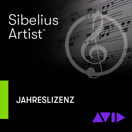Sibelius Artist Jahreslizenz - Download