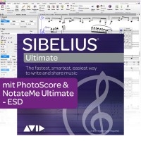 Sibelius Ultimate Dauerliz. + PhotoScore & NotateMe Ultimate - Download
