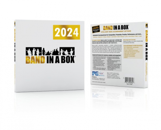 Band-in-a-Box 2024 PC PlusPAK Upg. von 2023
