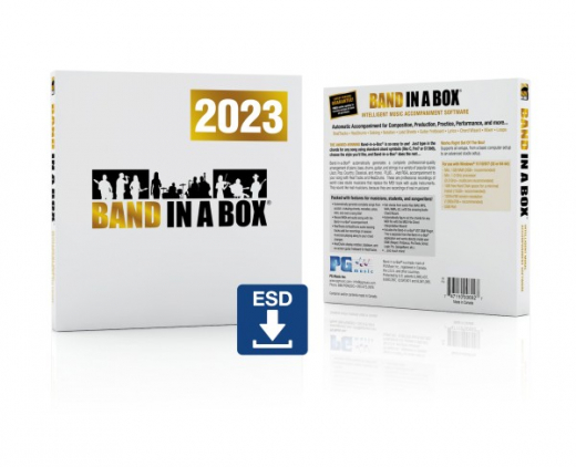 Band-in-a-Box 2023 MAC PlusPAK Upg. von 2022 - Download