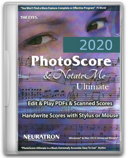 PhotoScore & NotateMe Ultimate 2020, engl. (Download)