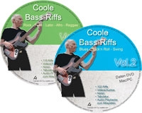 Coole Bass-Riffs Vol. 1 + 2 (DVD)